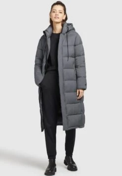 Khujo JULINA MATT - Wintermantel - Anthrazit -Khujo Geschaft 0a6d17b6116c4af7892dd63e1f487945