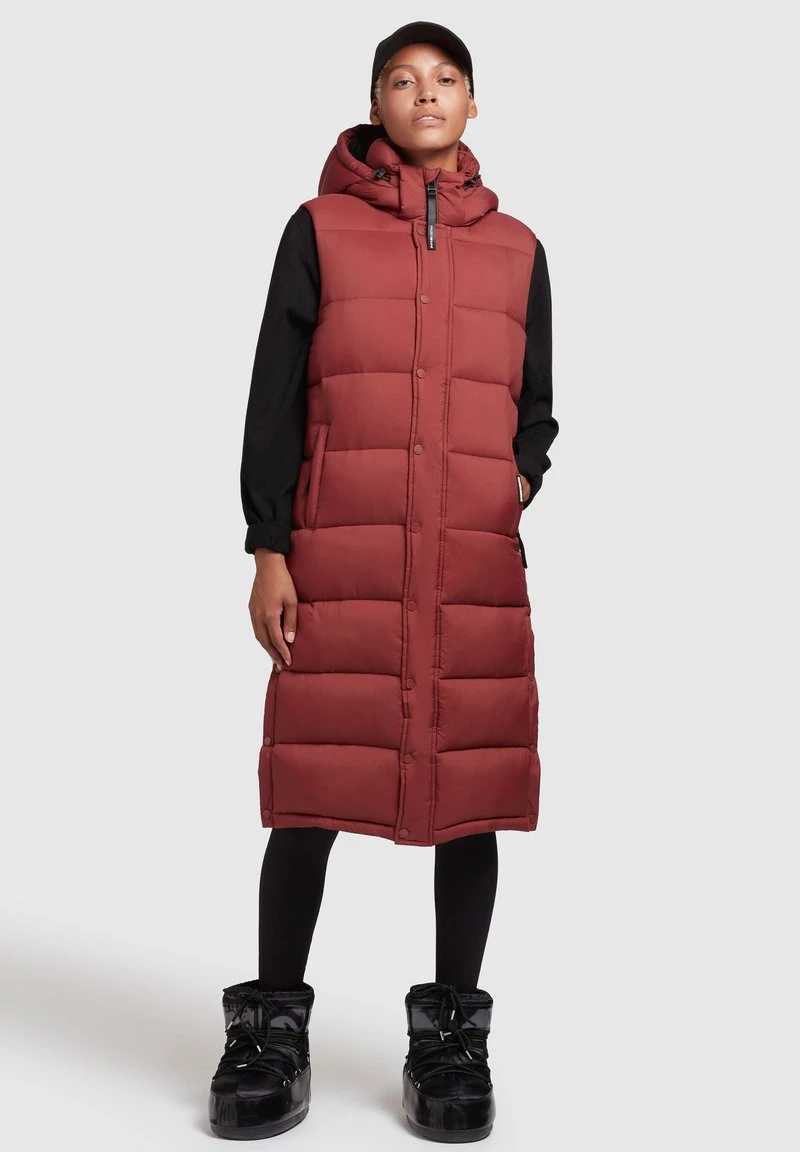 Khujo MAGNETA MATT - Weste - Rostrot 4 Khujo MAGNETA MATT - Weste - Rostrot – Bild 2