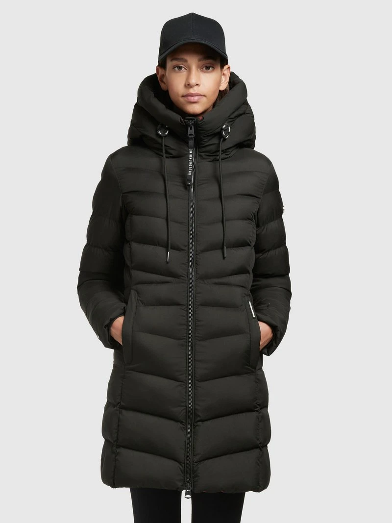 Khujo TUHANI2 MATT - Wintermantel - Schwarz 3 Khujo TUHANI2 MATT - Wintermantel - Schwarz