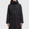 Khujo MARNIA - Regenjacke / Wasserabweisende Jacke - Schwarz -Khujo Geschaft 320f57a678c6432296524423f31a36ed