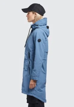 Khujo ADDA - Kurzmantel - Blau -Khujo Geschaft 3ee0b01a75334c968358903a1261703e