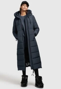 Khujo DERIA - Wintermantel - Schwarzblau -Khujo Geschaft 47e4453198db4092bf1021166961fce3