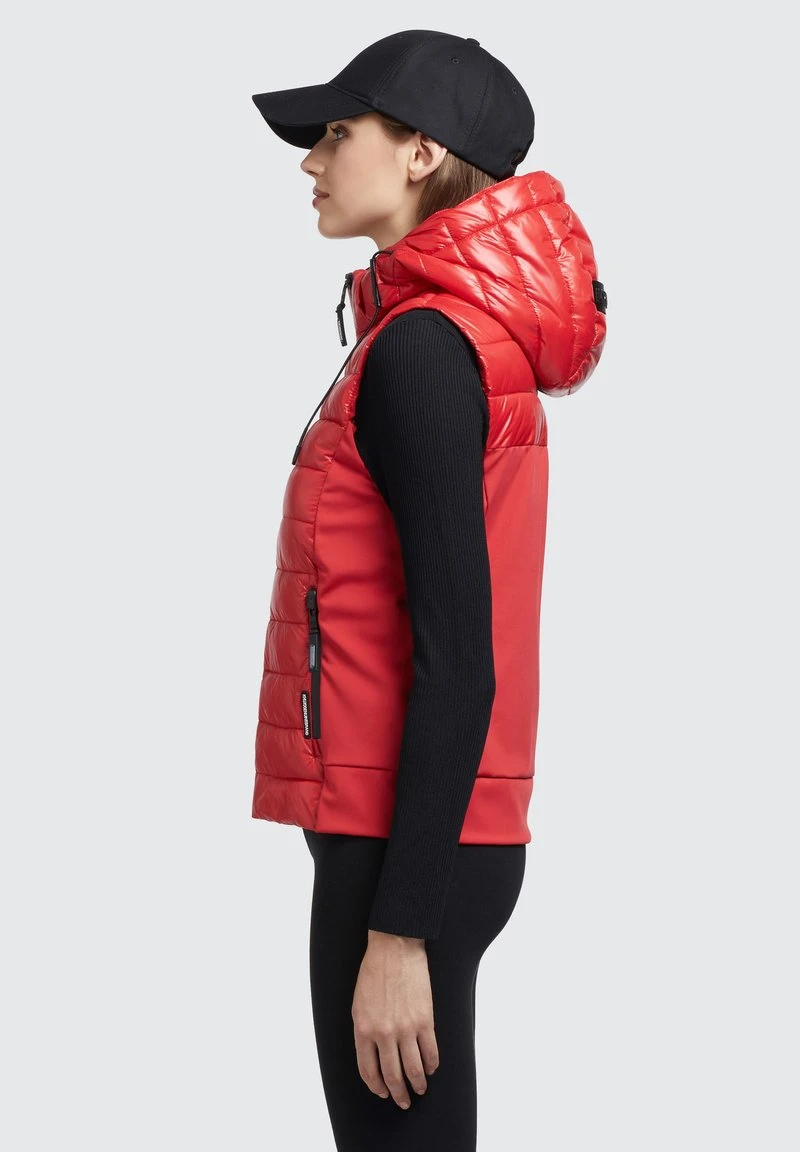 Khujo FABIA SHINY - Weste - Rot 7 Khujo FABIA SHINY - Weste - Rot – Bild 5