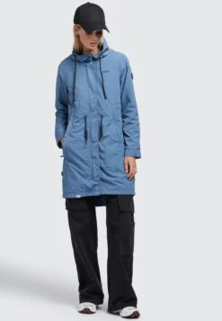 Khujo ADDA - Kurzmantel - Blau -Khujo Geschaft 50ae1e73815944d9bdeba4bcaf5dd2e6