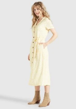 Khujo GOYA - Blusenkleid - Gelb-weiß Geblümt 12 Khujo GOYA - Blusenkleid - Gelb-weiß Geblümt -Khujo Geschaft 518b2fd2f5594856a8982c106e6e3188