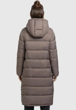 Khujo JULINA MATT - Wintermantel - Taupe -Khujo Geschaft 540fa55e020247f089841b2bcb7606ef