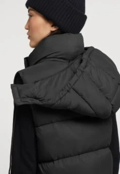 Khujo EDEN MATT - Weste - Schwarz -Khujo Geschaft 564ec85d83514245b8760d043d6c6cfd