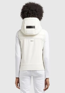 Khujo FABIA SHINY - Weste - Weiß -Khujo Geschaft 5da470cf68cd4c94b35c2c4fa08955d8