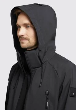 Khujo ADAM - Regenjacke / Wasserabweisende Jacke - Schwarz -Khujo Geschaft 5df4f284839b4af0a336b8a71c76da06