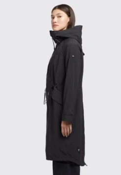 Khujo MARNIA - Regenjacke / Wasserabweisende Jacke - Schwarz -Khujo Geschaft 608c8a4953444ff1a0e8d122007954b4
