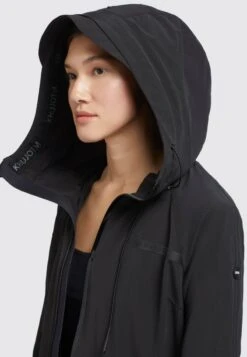 Khujo MARNIA - Regenjacke / Wasserabweisende Jacke - Schwarz -Khujo Geschaft 614693b16fd74e88b096d88e8eec82b1