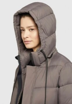 Khujo JULINA MATT - Wintermantel - Taupe -Khujo Geschaft 6de35587f00244d08a592e6d458e44d7