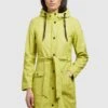Khujo GLENNA - Regenjacke / Wasserabweisende Jacke - Giftgrün -Khujo Geschaft 72a2336cfe534ca4ad13fba94361e357