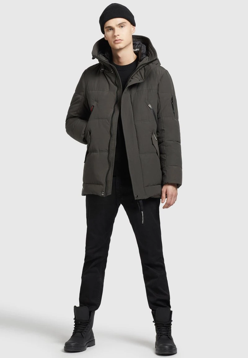 Khujo FANK - Winterjacke - Dunkel Olivgrau 4 Khujo FANK - Winterjacke - Dunkel Olivgrau – Bild 2