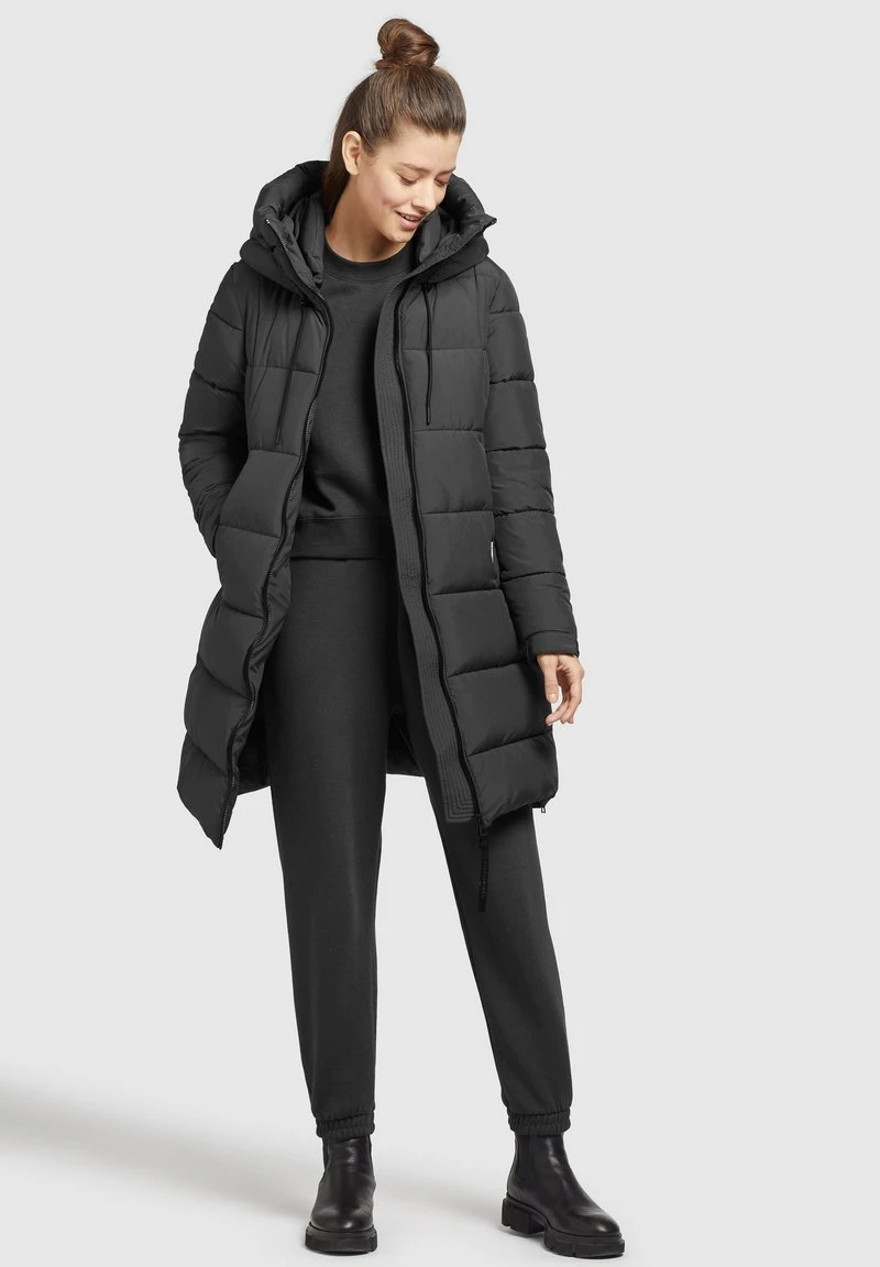 Khujo YOUMA - Wintermantel - Schwarz 4 Khujo YOUMA - Wintermantel - Schwarz – Bild 2