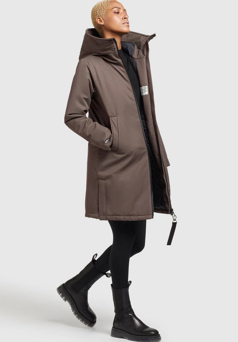 Khujo LISAD - Wintermantel - Taupe 8 Khujo LISAD - Wintermantel - Taupe – Bild 6