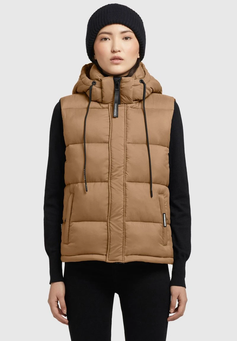 Khujo EDEN MATT - Weste - Ocker 3 Khujo EDEN MATT - Weste - Ocker