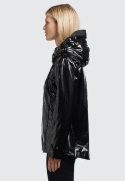 Khujo SOMIA - Regenjacke / Wasserabweisende Jacke - Schwarz -Khujo Geschaft a107ce40377d482db1d962244f233977