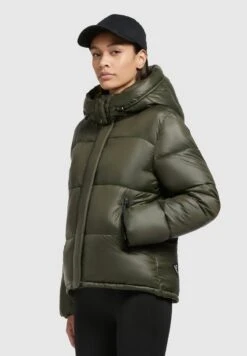 Khujo VALONA SHINY - Winterjacke - Dunkelgrün -Khujo Geschaft ab7aba749c5e42ddbf37e742c4368247