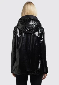 Khujo SOMIA - Regenjacke / Wasserabweisende Jacke - Schwarz -Khujo Geschaft b8acf40f64534f36999f560193bd70fd