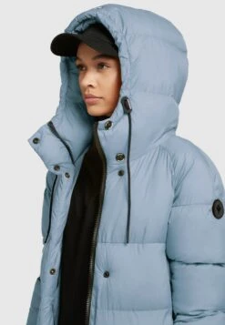 Khujo LAMERA - Wintermantel - Hellblau -Khujo Geschaft be00e6e7c23f42b3a0fc87478f310dfc