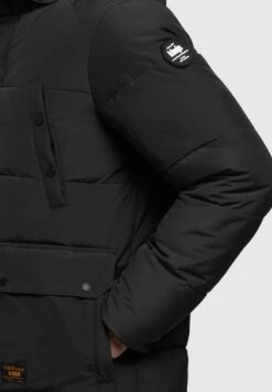 Khujo PRIMERO - Winterjacke - Schwarz -Khujo Geschaft be55ab85ec624920b64fc720e8431fce