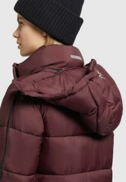 Khujo JULINA MATT - Wintermantel - Dunkelrot -Khujo Geschaft bfe00d45bc554e56b4a8e1190dd455ad