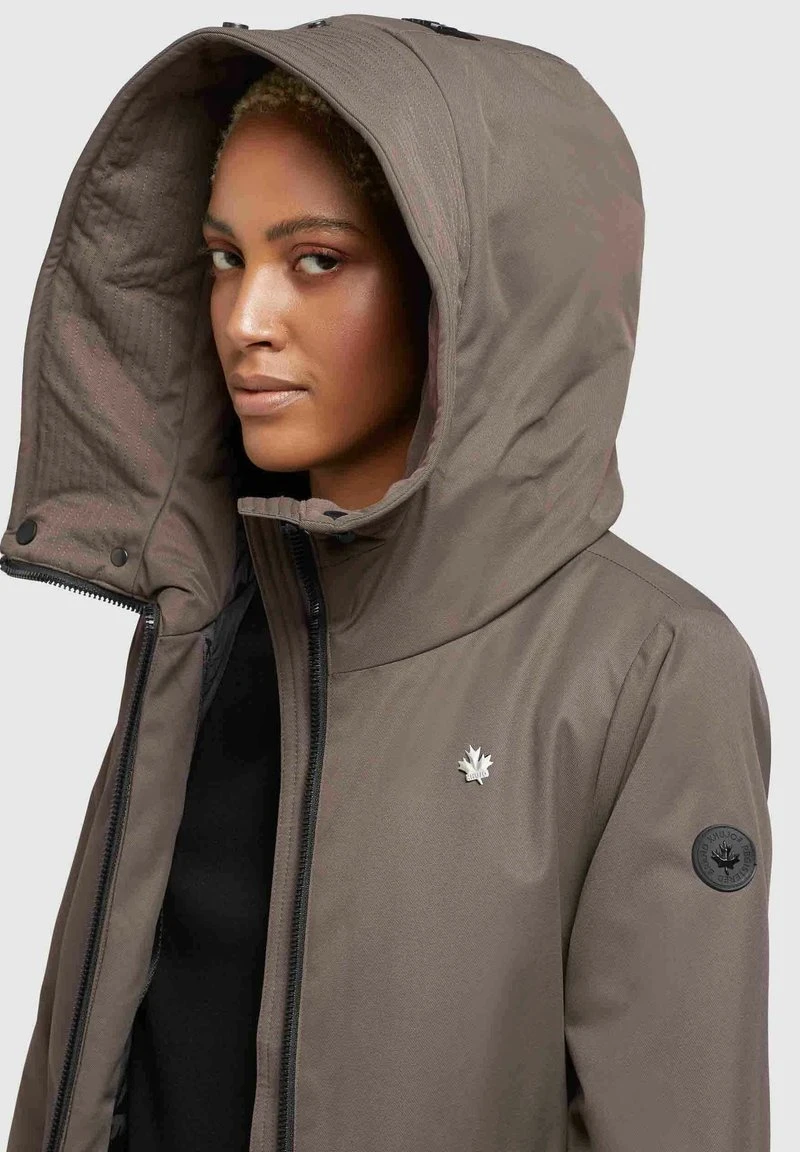 Khujo LISAD - Wintermantel - Taupe 6 Khujo LISAD - Wintermantel - Taupe – Bild 4