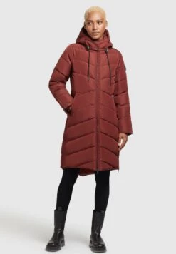 Khujo HUBA - Wintermantel - Rostrot -Khujo Geschaft c3ce6d145d074ce69f41f0b3ec9e0ec2