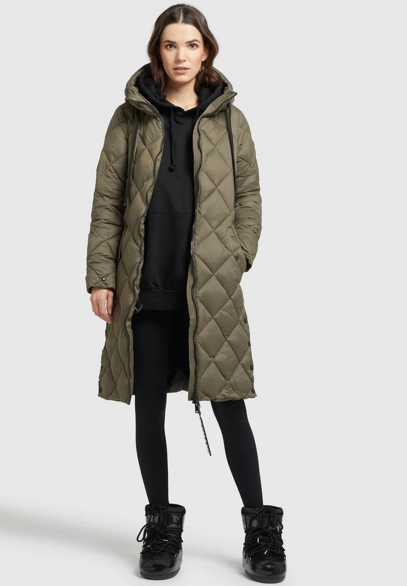 Khujo LENNJA - Wintermantel - Khaki 4 Khujo LENNJA - Wintermantel - Khaki – Bild 2