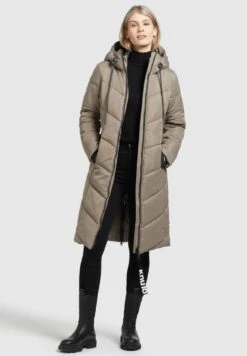 Khujo ARIBAY3 STRUCTURED - Wintermantel - Taupe -Khujo Geschaft c8a6c9a84d35457b9c67db89375ba9cc