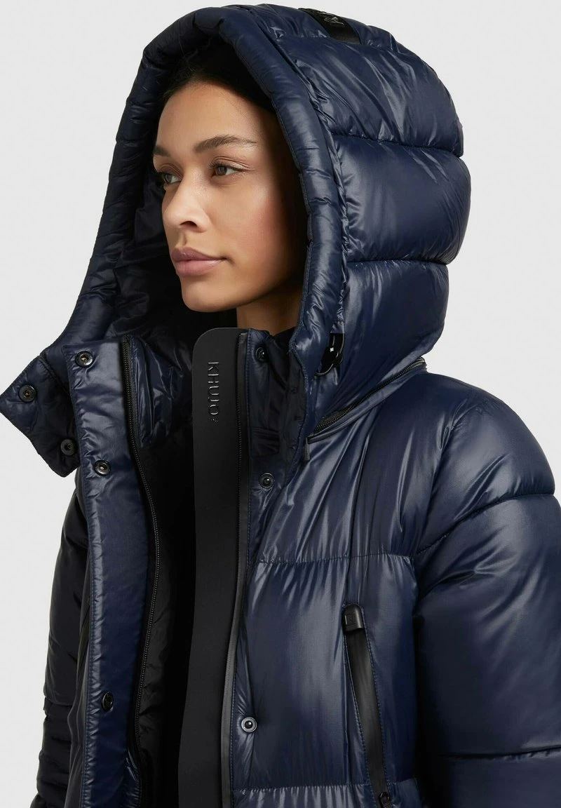 Khujo MELONA SHINY - Wintermantel - Dunkelblau 6 Khujo MELONA SHINY - Wintermantel - Dunkelblau – Bild 4
