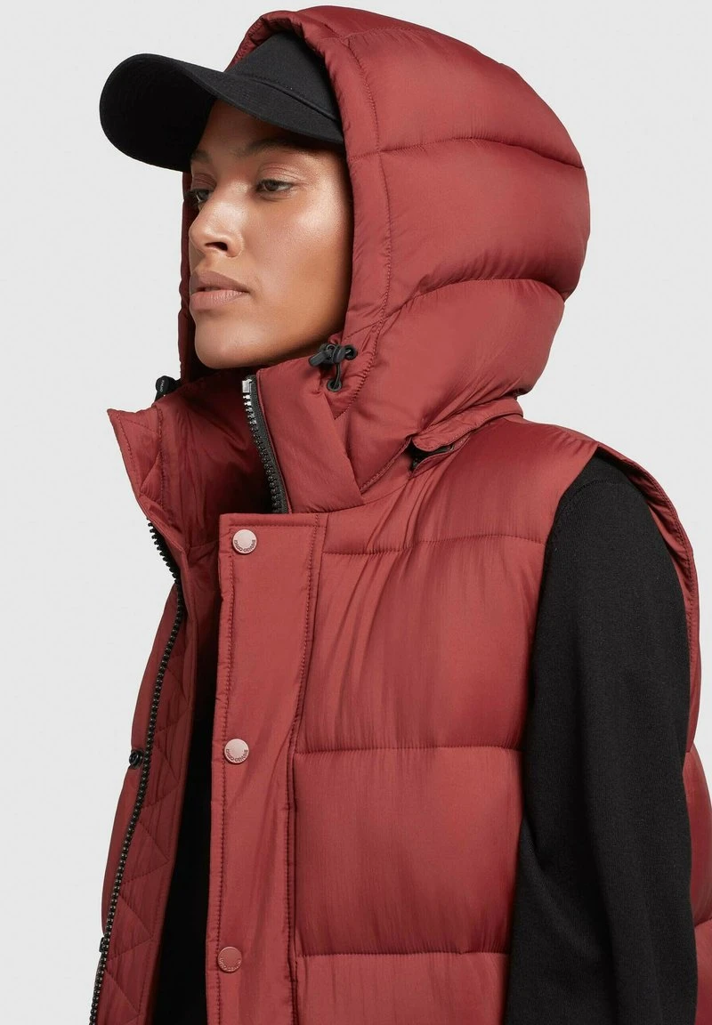 Khujo MAGNETA MATT - Weste - Rostrot 6 Khujo MAGNETA MATT - Weste - Rostrot – Bild 4