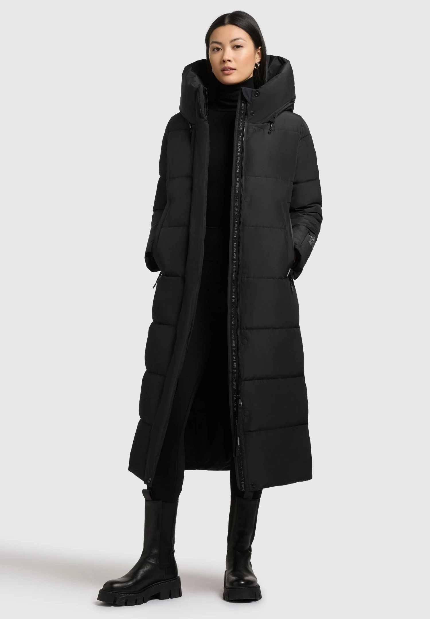 Khujo SOULANI5 MATT - Winter Coat - Black 3 Khujo SOULANI5 MATT - Winter Coat - Black